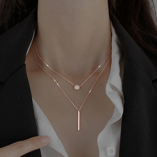 Fashion Double Layer Necklace