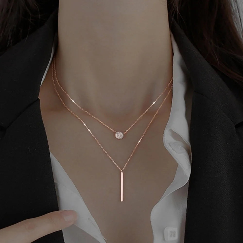Fashion Double Layer Necklace