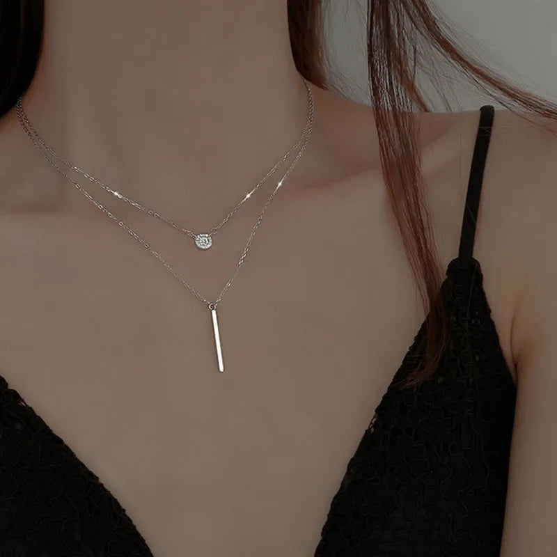 Fashion Double Layer Necklace
