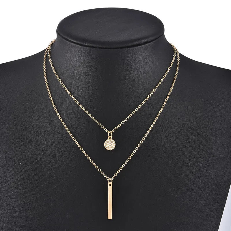 Fashion Double Layer Necklace