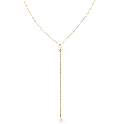 Pearl Charm Necklace