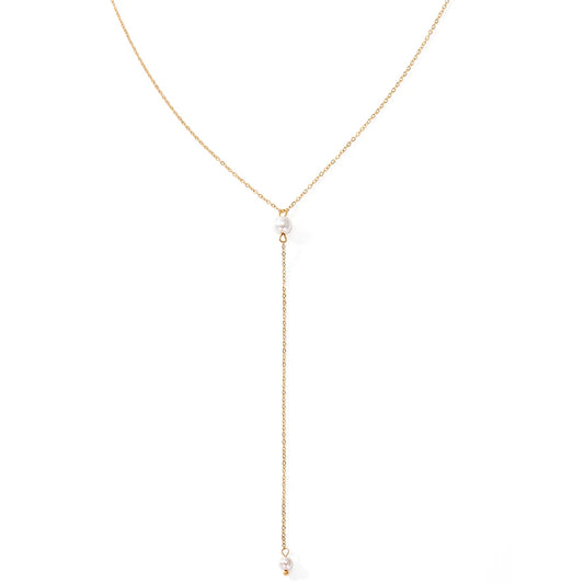 Pearl Charm Necklace