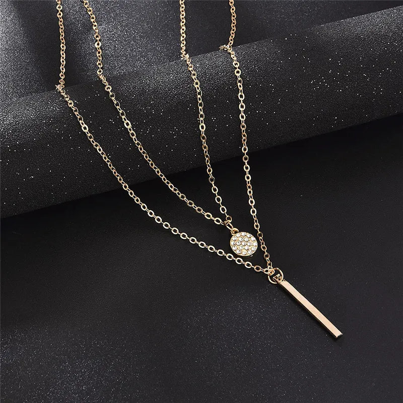Fashion Double Layer Necklace